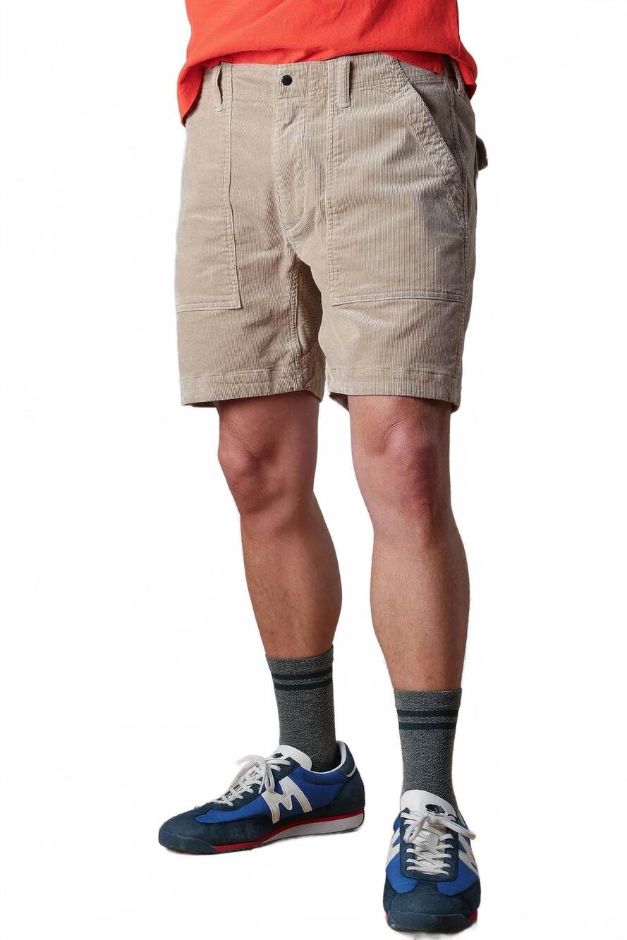 NEW RELWEN cord supply short in buff khaki